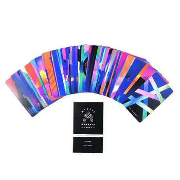 

Mystic Mondays Tarot 78 Cards Tarot Deck English Prophet Tarot Cards Guidance Divination Fate Board Game Party Card Game