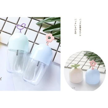 

55ml Plastic Empty Spray Bottle for Make Up and Skin Care Refillable Random Colo X7YB