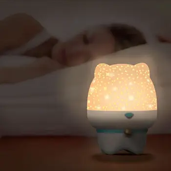 

Multi Functio Starry Sky Night Light Rotate Projection Lamp Bluetooth Speaker