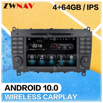 

64G Android 10.0 Car multimedia Player for Benz CLK W209 2006-2012 CLS W219 2004 2005-2008 audio radio auto stereo IPS head unit