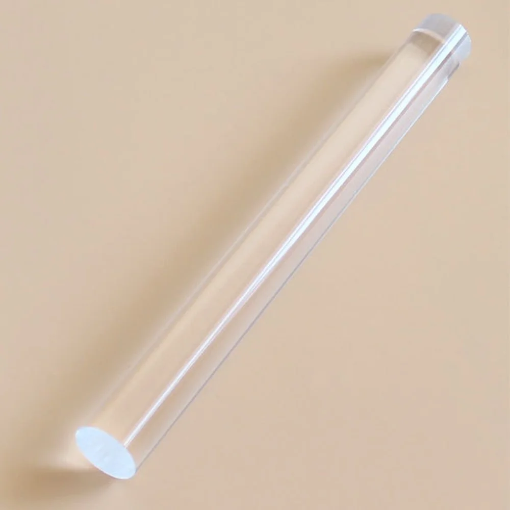 20cm Solid Clay Acrylic Rolling Pin Slime Roller DIY Modelling Pottery Porcelain Tool