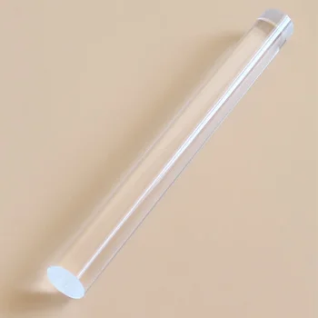 20cm Solid Clay Acrylic Rolling Pin Slime Roller DIY Modelling Pottery Porcelain Tool