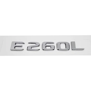 

For Mercedes E260L W110 W114 W115 W123 W124 W210 W212 Discharge Capacity Refitting Letters Emblem Badge Sticker For Benz Logo