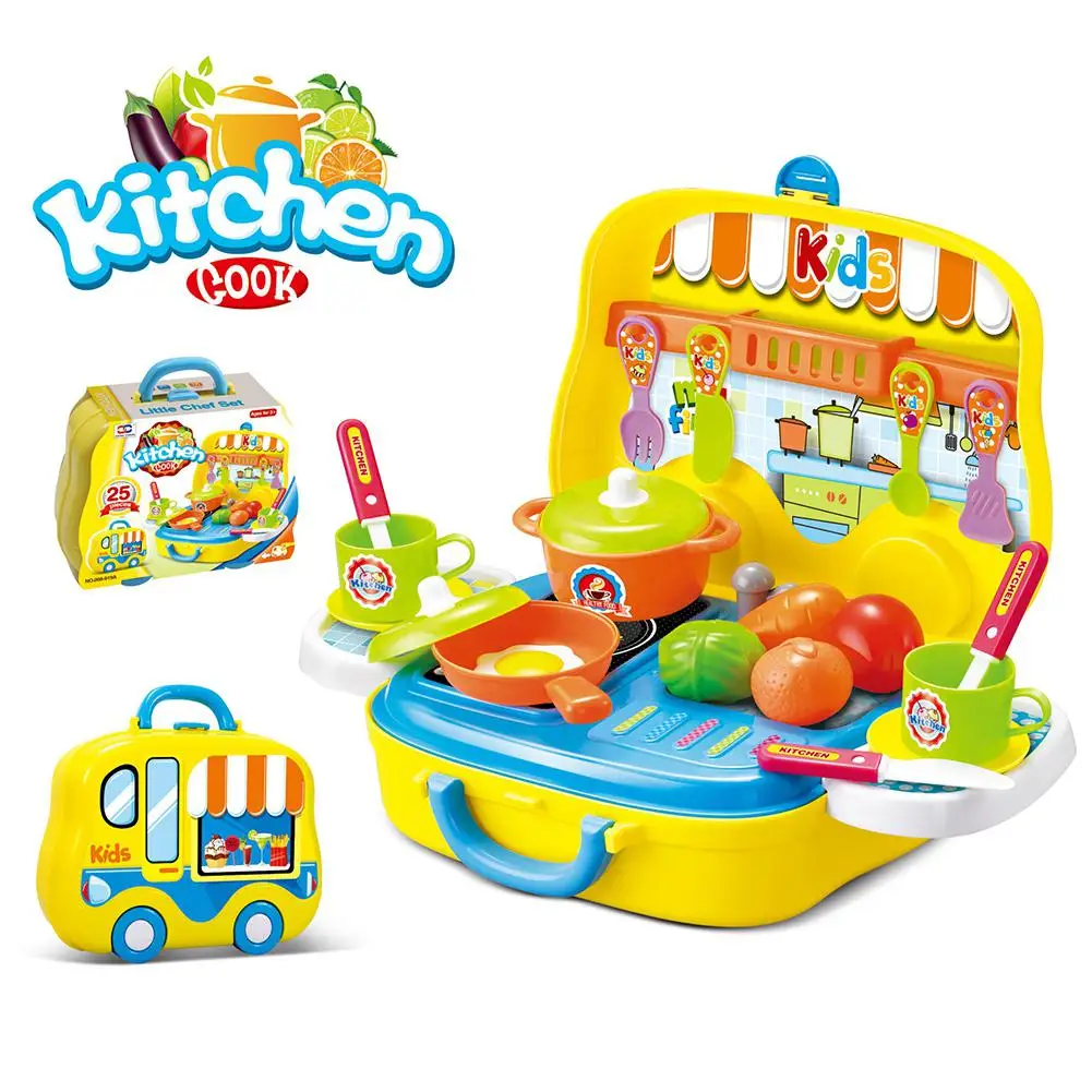 Нет детей играть в дом игра игрушка искусственный кухня чемоданы игрушки Набор Мини учитесь приготовления красоты инженерные раннее образование игрушки