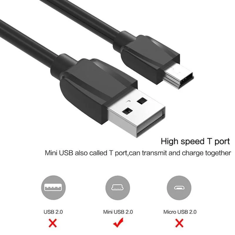 Кабель мобильного телефона зарядное устройство USB к USB данных gps для MP3 MP4 разъем для камеры навигатор Жесткий диск шнур порт