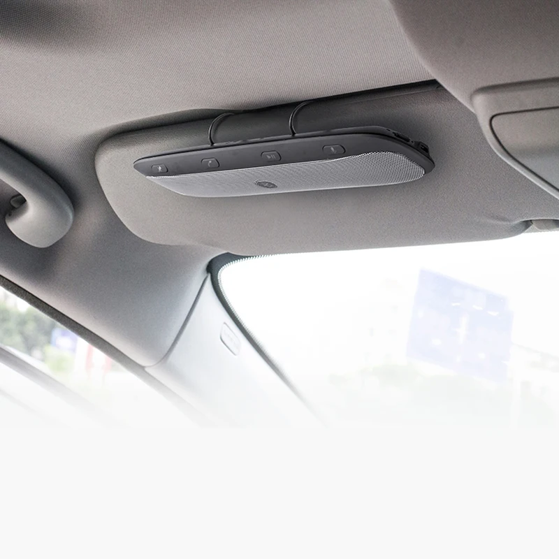 Sun visor bluetooth handsfree car bluetooth music player hands-free phone speaker TZ900
