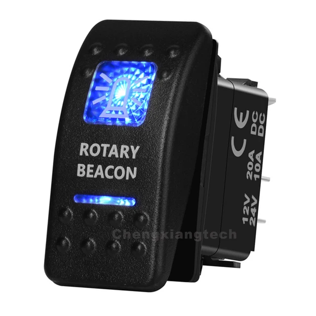 12V Marine Rocker Switch 2