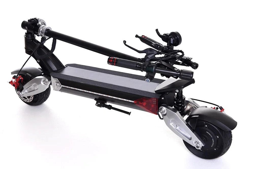  Newest Zero 8X Mini electric scooter dual motor 52V1600W off-road 55km/h Wide wheelFolding handledo