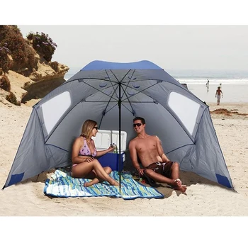 

New Arrival Outdoor Large Umbrella Sun Shelter Shade Portable Yard Beach Tent