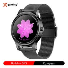 Gandley r2 relógio inteligente mensagem lembrete de controle música atividade freqüência cardíaca rastreador bluetooth chamada smartwatch android ios