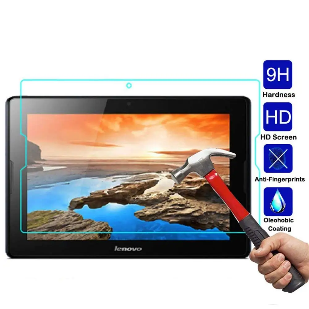Протектор экрана для Lenovo Tab A10-70 A7600 A10-80hc 10 1 дюймов закаленное стекло A7600h A7600f