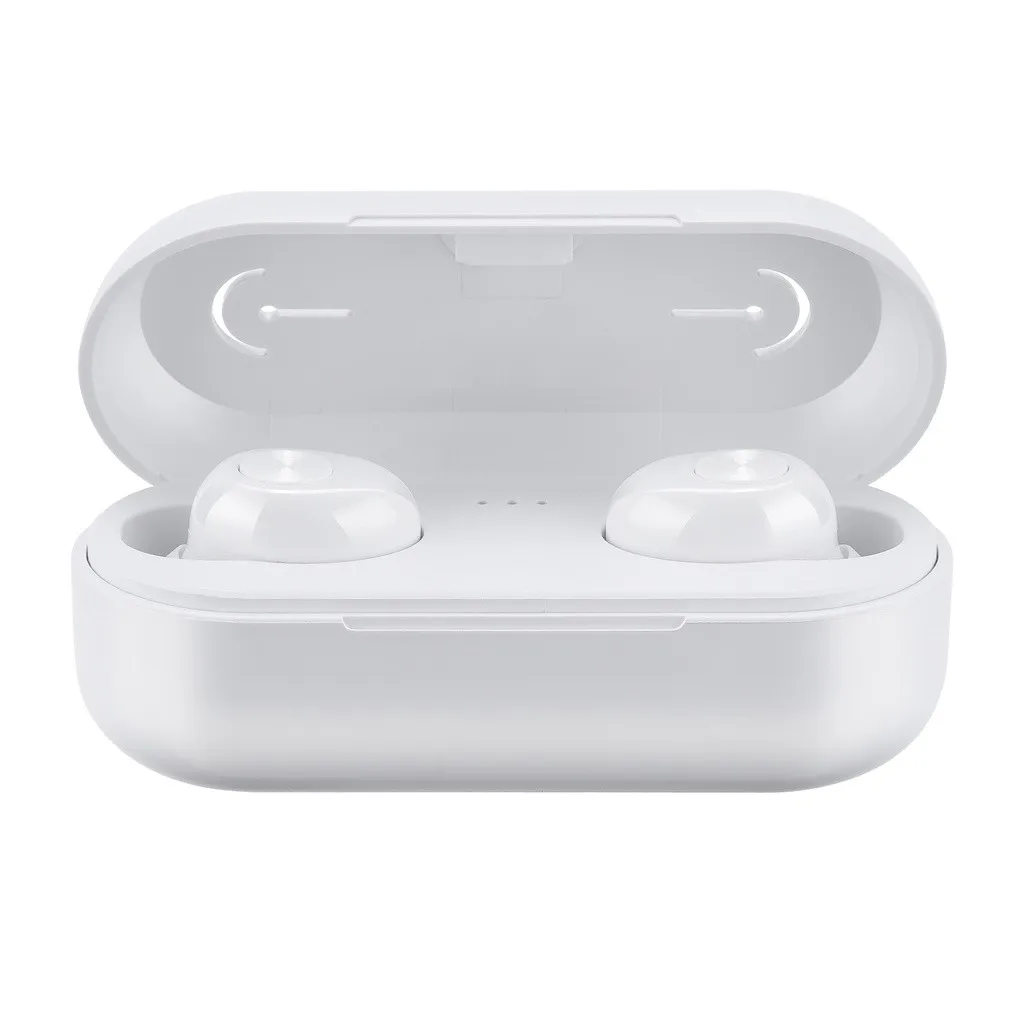 Ouhaobin Bluetooth наушники Беспроводной Bluetooth5.0 гарнитура наушники стерео наушники-вкладыши наушники гарнитура с зарядный чехол для занятий спортом