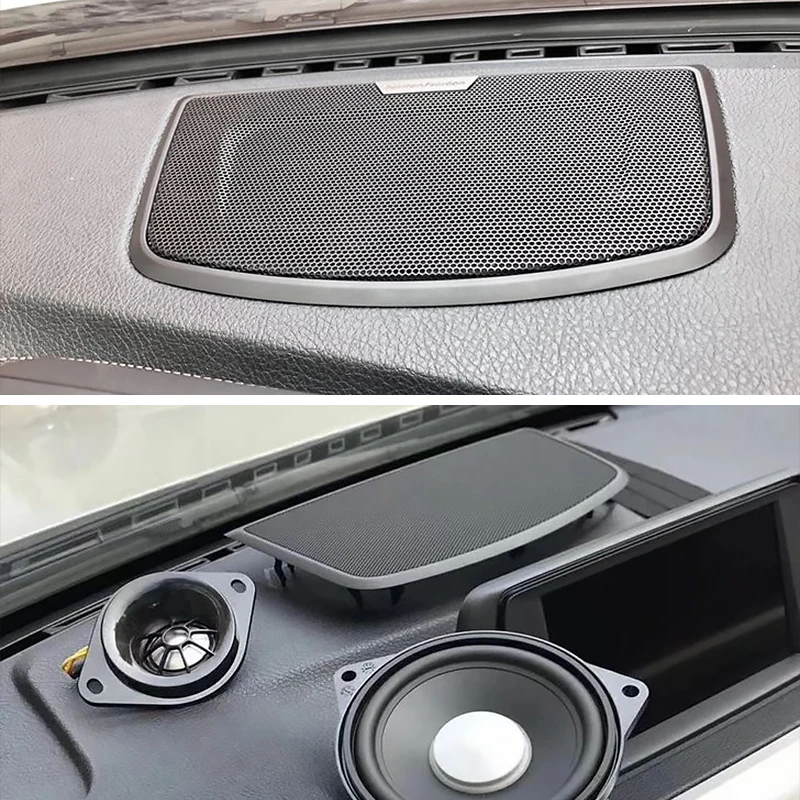 Автомобильная центральная консоль приборной панели крышка динамика для BMW F30 F32 F34 3 4 GT серии Авто аудио Громкоговоритель Декор Защитная крышка - Цвет: 3 pcs