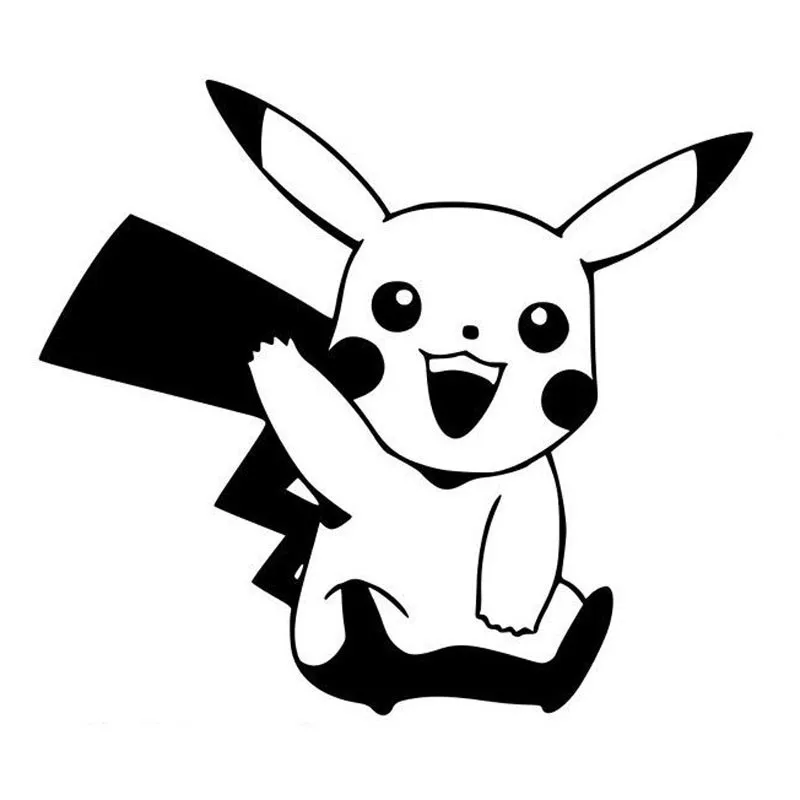 Пикачу тату эскиз
