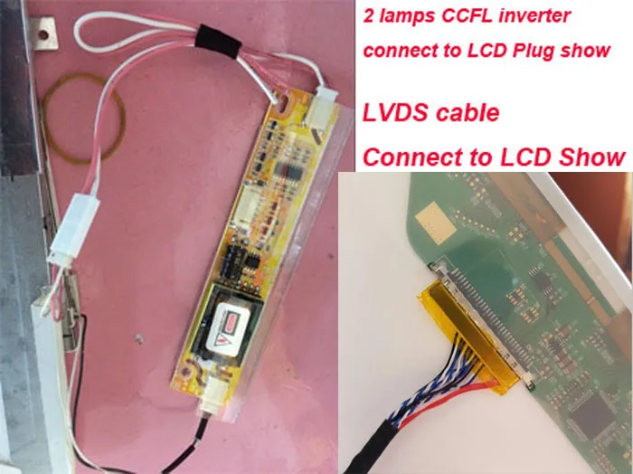 Kit de Painel Lcd M150xn07 v2 v9 v1 v3 v5 1024x768 Faça Você Mesmo Painel com Lâmpadas Driver de Áudio Hdmi Mais Dvi Mais Vga Tela de Exibição - Imagem 2