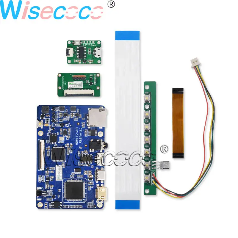 Wisecoco " 1920*1200 ips TFT ЖК-дисплей USB мультитач дигитайзер панель MIPI HDMI SD TYPE-C плата драйвера Поддержка Win7 8 10