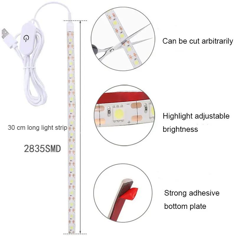 Sewing Machine LED Light Strip Light Kit Flexible USB Useful Handing  Working Sewing Machine Working LED Lighting Home Decoration