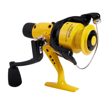 

YUMOSHI 12BB Fishing Reel 5.5:1 Foldable Arm Rocker Spinning Reel Lightweight Rear Drag Spool Fish Spinning Wheels