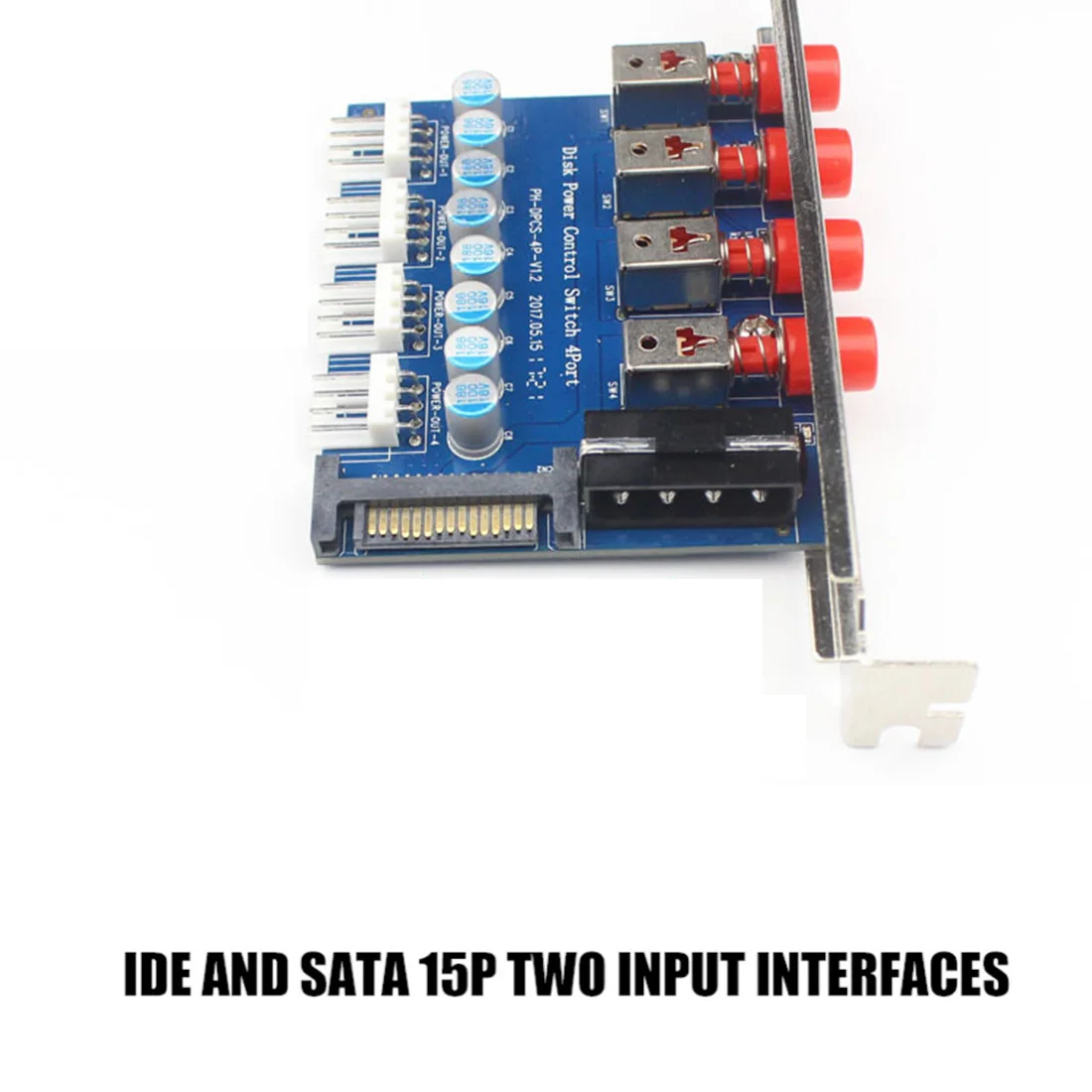 US$ 7.26 - XT-XINTE 15Pin SATA Adapter 4 hard disk control system ...