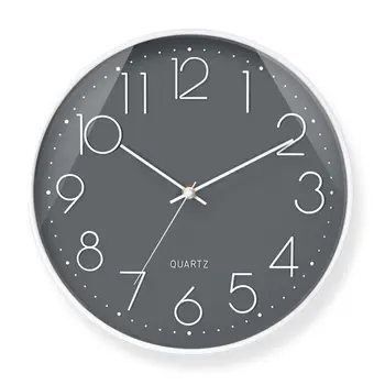

Wall Clock Mute Living Room Now Simple and Creative Circular Decoration Quartz Clock Bedroom Office Classroom Clock Wall Watch