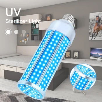 

Newest 60W UV germicidal light Led UVC Light Bulb E27 germicidal lamp Remote Control timing Killing Virus Mite Bacteria uv lamp