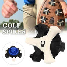 Golf Shoe Spikes Golf Accessories Football Practice Replace Rubber Tool DIY Anti Slip Lawn Golf Spikes Durable