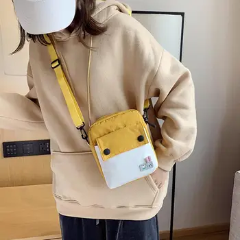 

Hot Sale Handbags Multi-function Casual Messenger Bag Women Canvas Lovely Purse Small Shoulder Crossbody Handbag