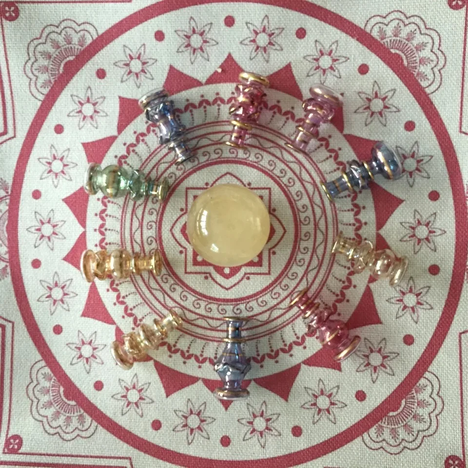 Ткань для алтаря Волшебная скатерть для обрядовой жизни цветок скатерть Таро скатерть гадание духовная энергия медитация церемония