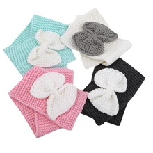 Осенне-зимний теплый шарф для мальчиков и девочек, шаль-снуд с кольцом, шарфы