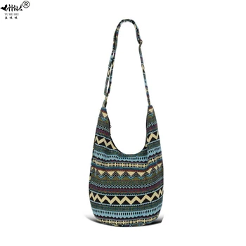 

Adjustable Strap Sling Crossbody Messenger Shoulder Bags for Women Vintage Lady Girl Bohemian Hippie Thai Top Bags Hipster Bag