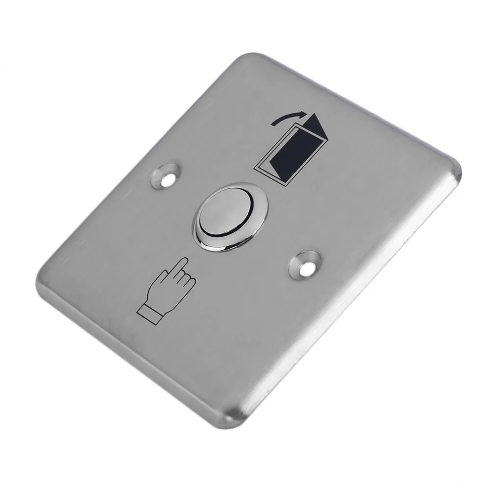 Горячая Распродажа K14 беспроводной переключатель из нержавеющей стали с сенсорной панелью, кнопка для выхода на дверь, кнопка управления доступом, Открыватель ворот, дверной звонок