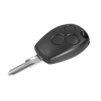 

IperChiavi IREN16 remote key Shell 3 buttons with blade VAC102 battery case without Transponder chip for Renault Clio Meg