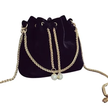 Женская сумка на цепочке, сумка-мешок, сумка на плечо, сумки, сумки