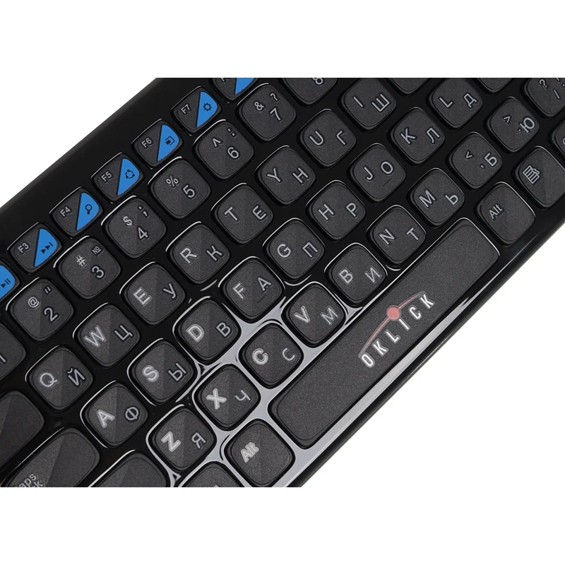 Клавиатура Oklick 850ST черный USB беспроводная slim Multimedia Touch