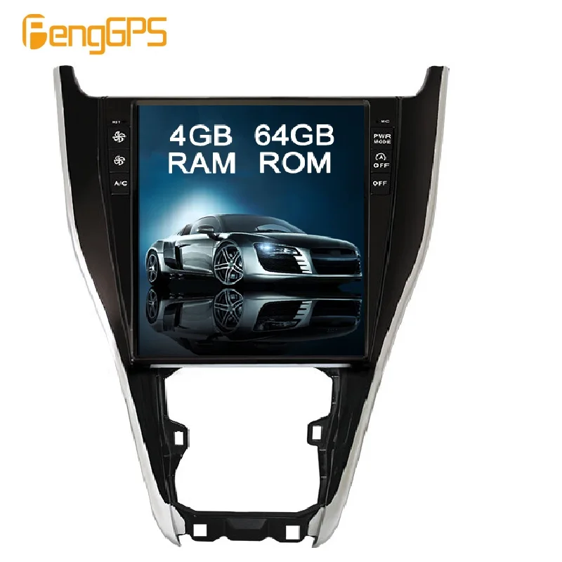12," 6 ядер Android 8,1 Тесла вертикальный экран для toyota harrier 2013+ Радио магнитофон 1920*1080 gps Навигация DVD плеер