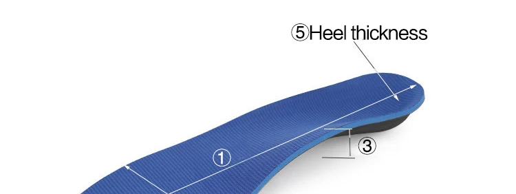 Orthopedic Insoles Flat Feet Arch Support Orthotic Insole Inserts Foot Care For Plantar Shock-Absorption Men Women Shoe Pads