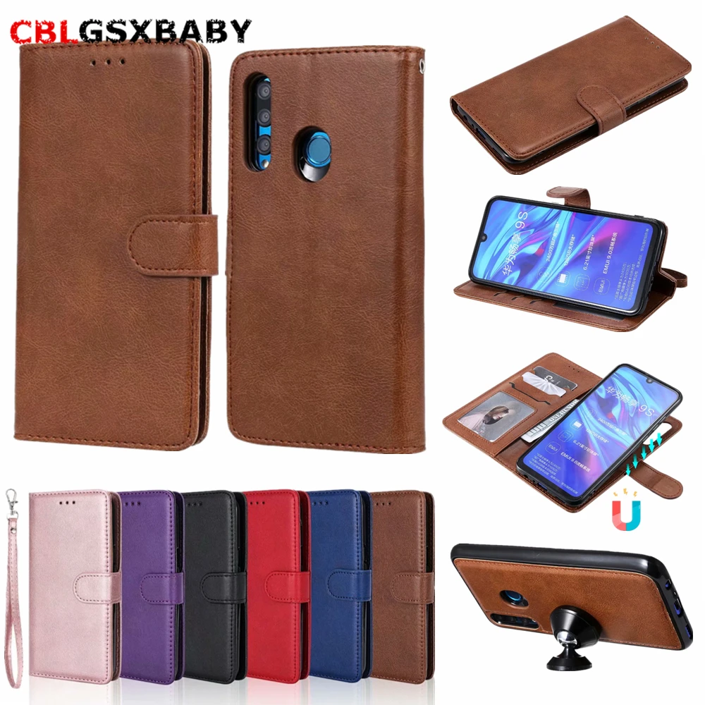 

2 in 1 Phone Case For Huawei P30 P20 Pro Mate 20 10 Lite Y6 Y7 Y9 P Smat Case Multifunction Leather Wallet Magnetic Back Cover