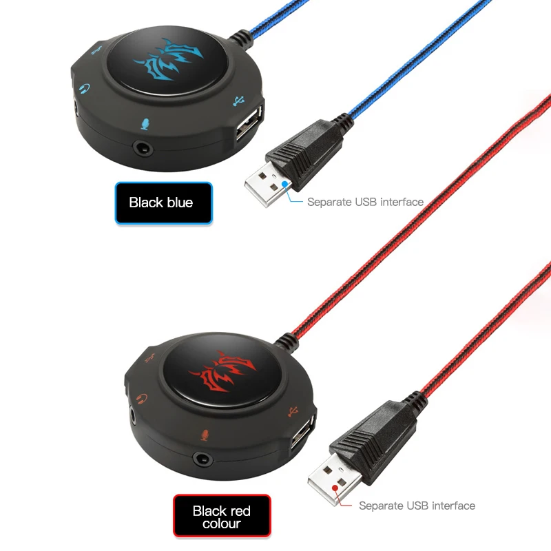 Многопортовый USB-переходник для звуковой карты внешний преобразователь без