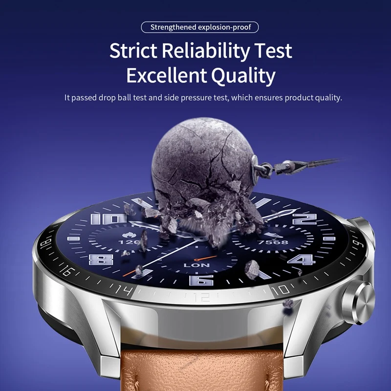 Защитное стекло закаленное для Huawei Watch GT GT2 3 шт./упак. 42 мм/46 мм|Защита экрана часов|