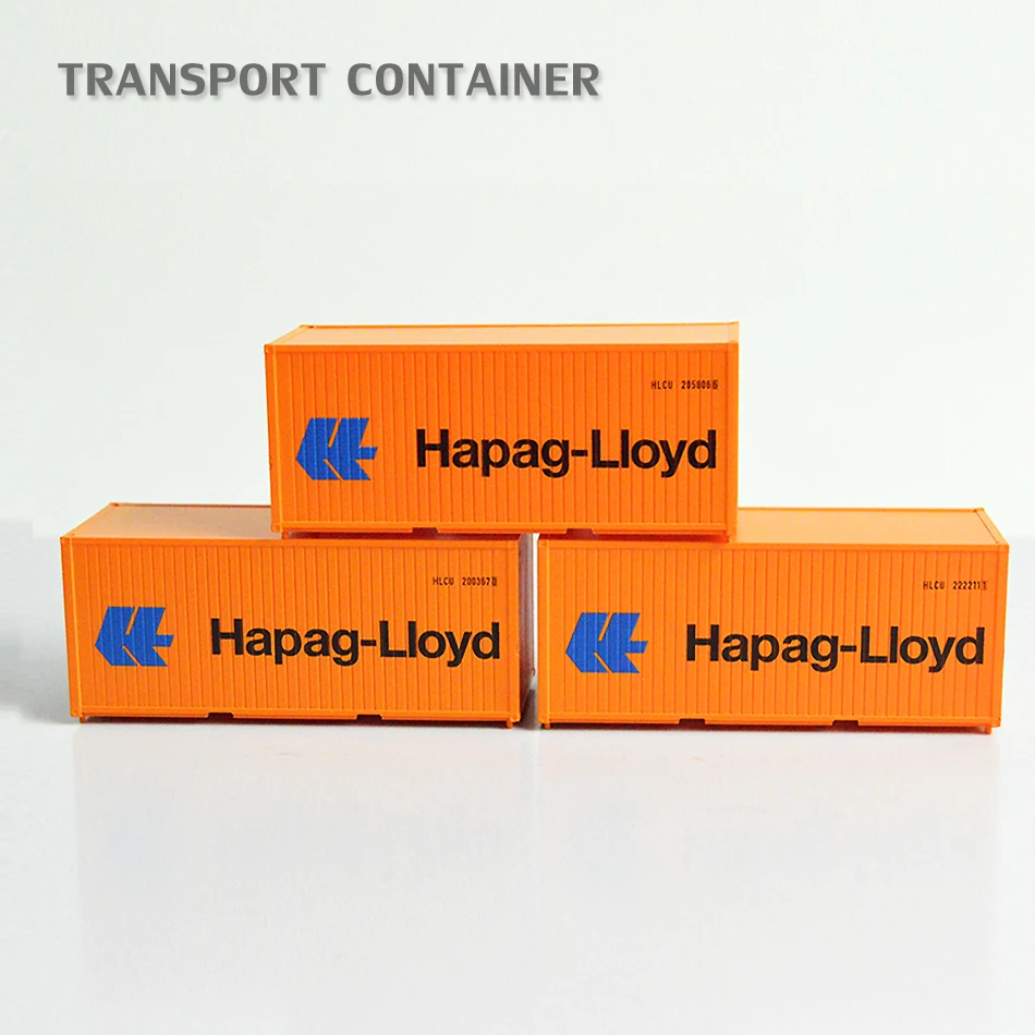

Orange Container Diorama landscape Train Model Oceangoing Ship Freighter Boat Accessories Scale Model Parts Toys for Collection