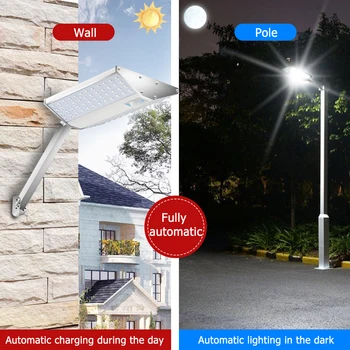 

96led super light Outdoor Garden Wall Lamp Aluminum Alloy Double-sided Luminous Solar Light SMD 2835 Waterproof Light