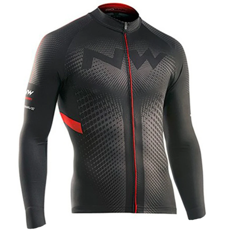 

NW Brand Winter Cycling Jersey Long Sleeve Thermal Fleece Bicycle Wear Bike Cycling Clothing Invierno Maillot Ciclismo