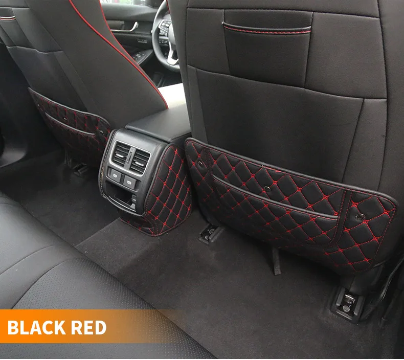 Сиденье автомобиля анти-кик накладка на спинку сиденья анти-грязный анти-удар защитная накладка украшение модификация для Honda Accord 10