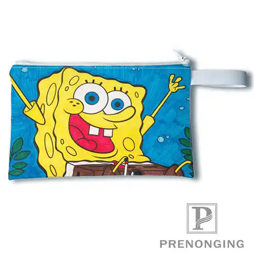 

Custom spongebob@2 Printing Coin Purse Change Purse Zipper Zero Wallet Phone Key Bags Fashion Small Female Purse#19-01-22-4-177