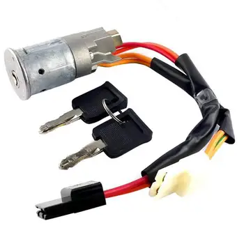

Ignition Steering Switch Barrel Lock with 2 Keys for Renault 7701475696