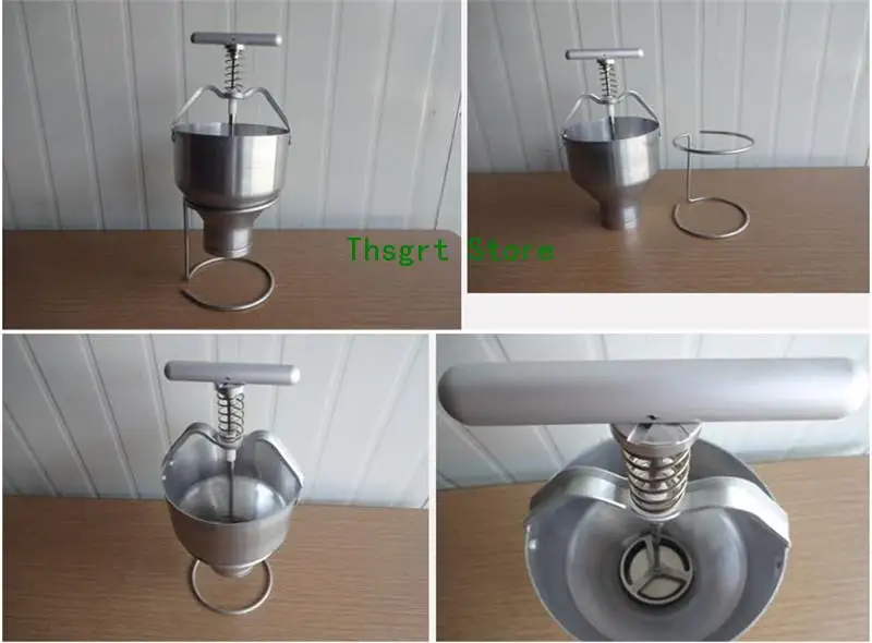 stainless steel manual donut maker machine mini donut machine donut dropper doughnut making machine 4