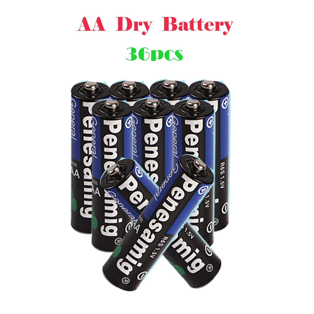 Quality Goods 36PCS AA 1.5V 150mAh Alkaline Dry Battery Baterias For Camera Calculator Alarm Cloc Mouse Remote Control | Электроника