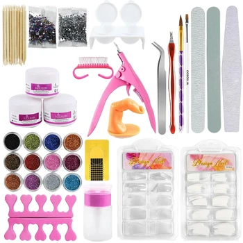 

Artists Beginners Practice DIY Nail Art Set Fashion Acrylic Powder Home Salon Manicure Tools Eye Catching Professional Gift