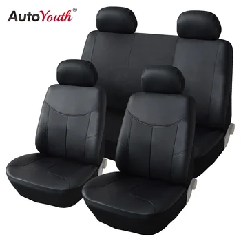 

AUTOYOUTH PU Leather Car Seat Covers Auto Universal Seat Covers for Toyota Lada Kalina Granta Priora Renault Car Accessories