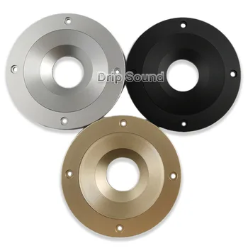 

4" inch Speaker Tweeter Cover Panel Decorative Circle Speaker Fixed Plate OD105mm 30mm Hole